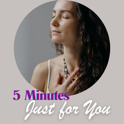 5 Minutes Just for You - Feel Better, Starting Now A simple practice to reclaim your joy whenever you need it. Free download soniabaillon.com